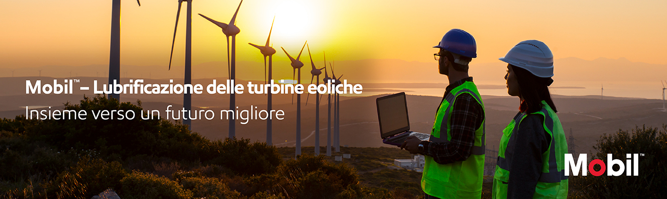 mobil - Lubrificazione delle turbine eoliche